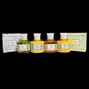 Four Seasons Hotel Bath Gel Lotion Shampoo Conditioner Soap Set Travel Size VTG